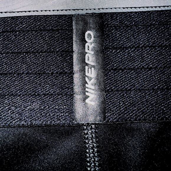 Nike Pro Dri-FIT Pants Mens Small Black Camo Compression Athletic Under Layer - Picture 4 of 6